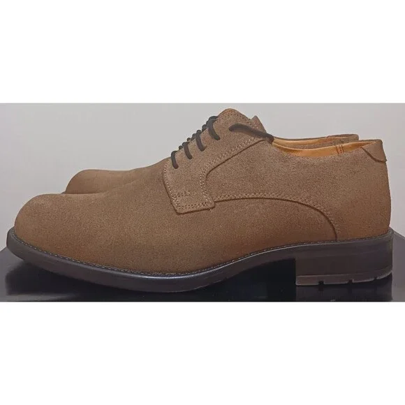 Stafford (Suede)- (Brown)-(Size 9.5)-(Pre-owned)-(New Condition)-$40.00 - Picture 2 of 6